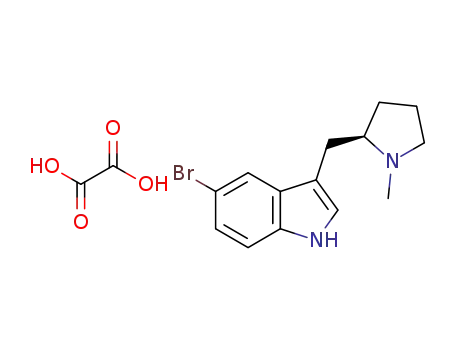 5-bromo-3-{[(2R)-1-methylpyrrolidin-2-yl]methyl}-1H-indole ethanedioate