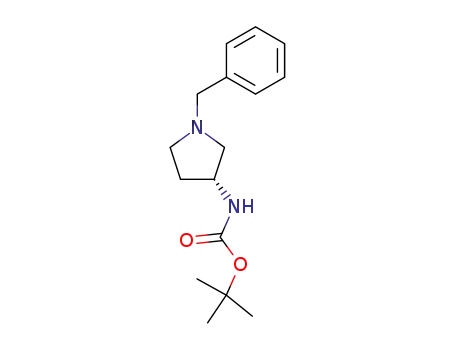 (3R)-1-benzyl-3-[(tert-butoxycarbonyl)(methyl)amino]pyrrolidine