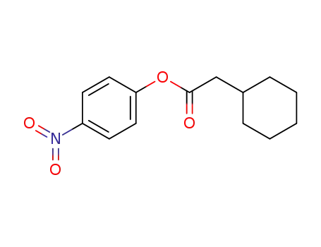 cyclohexaneacetic acid p-nitrophenyl ester