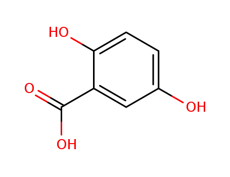 2,5-dihydroxybenzoic acid.