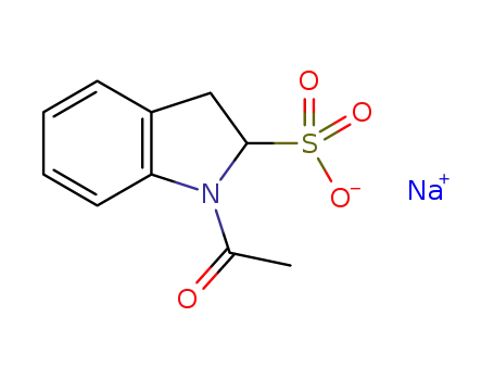 N-acetylindololine-2-sulfonic acid sodium
