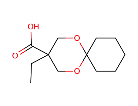 3-carboxy-3-ethyl-1,5-dioxaspiro[5.5]-undecane