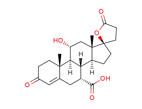 9α,11α-epoxy-17β-hydroxypregn-4-en-3-one-7α,21-dicarboxylic acid γ-lactone