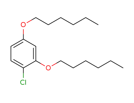 1-chloro-2,4-bis(hexyloxy)benzene