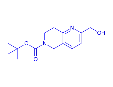 tert-butyl 2-(hydroxymethyl)-7,8-dihydro-5H-1,6-naphthyridine-6-carboxylate